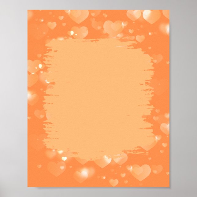 Orange Theme Poster (Front)