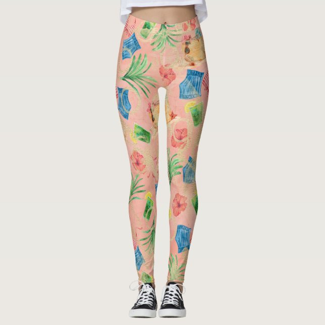 Orange Theory Leggings (Front)
