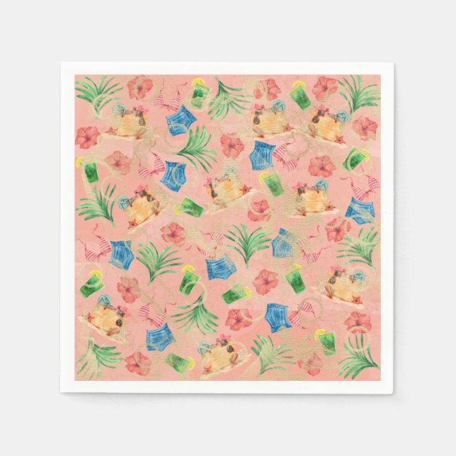 Orange Theory Napkin (Front)