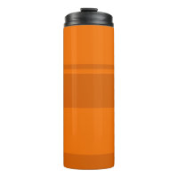 Orange Thermal Tumbler