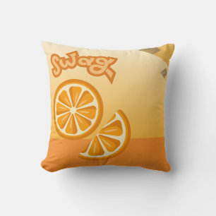 Orange Throw Pillow