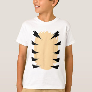 Orange Tiger Costume For Kids Diy Halloween Costum T-Shirt