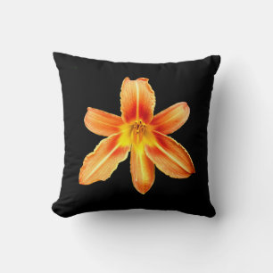 Orange Tiger Lily Cushion