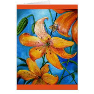 Orange Tiger Lily Flowers