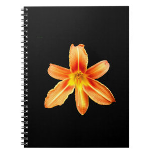 Orange Tiger Lily Spiral Notebook