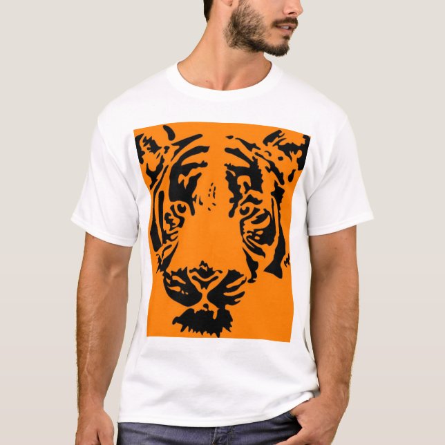 orange tiger T-Shirt (Front)