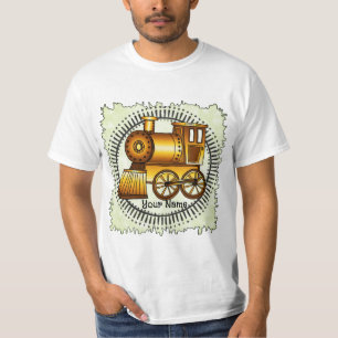 Orange Train t-shirt