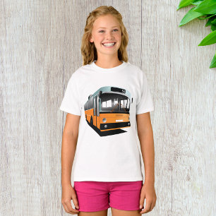 Orange Transit Bus Route 56 City Commuter T-Shirt