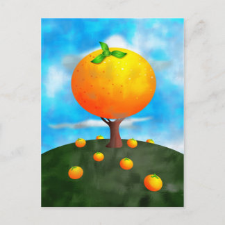 Orange Tree Postcard