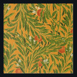 Orange Tree Vintage Wallpaper Pattern Art Nouveau<br><div class="desc">Based on a 1905 wallpaper pattern by artist Walter Cranel called The Orange Tree,  this orange and green artwork is an art nouveau graphic art design.</div>