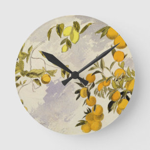Orange Trees, 1863 (w/c, pen and ink over graphite Round Clock