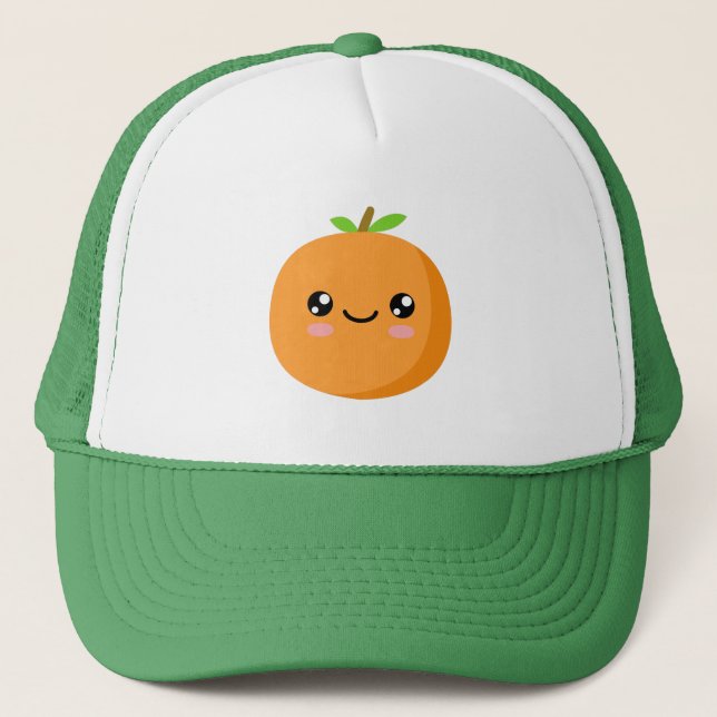 Orange Trucker Hat (Front)