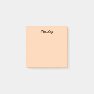 Orange Tuesday Post-it Notes