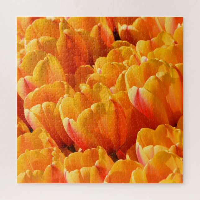 Orange Tulips Jigsaw Puzzle (Vertical)