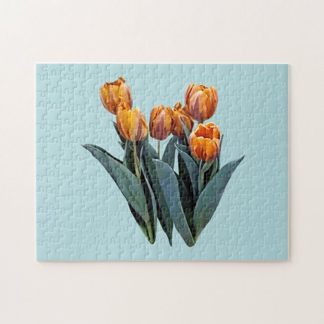 Orange Tulips Jigsaw Puzzle (Horizontal)