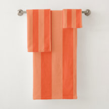 Orange Two-tone Stripes