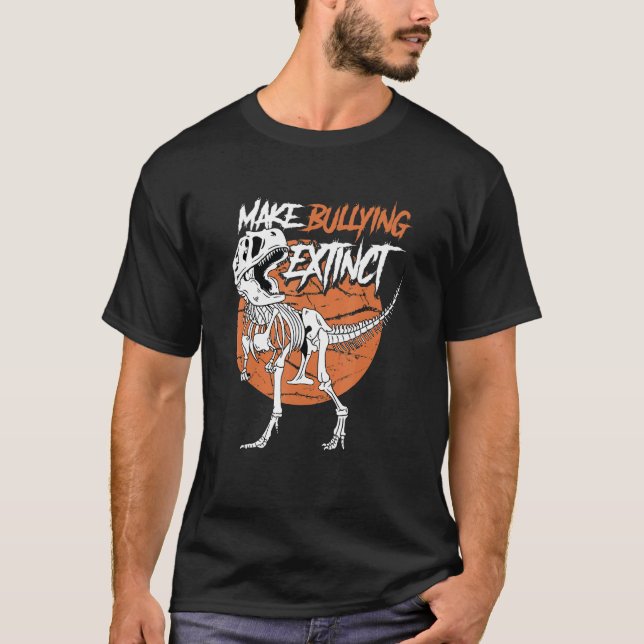 Orange Unity Day 2022 Anti Bullying Make Bullying  T-Shirt (Front)
