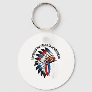 Orange Unity Day For Every American Native Child S Key Ring