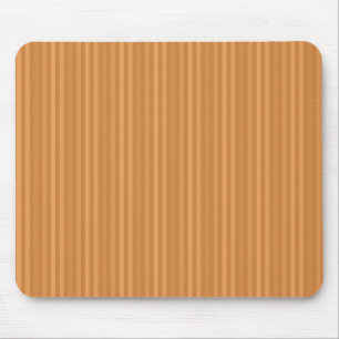 Orange Vertical Stripes Pattern Mouse Mat