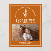 Orange Veterinary School Photo Graduation