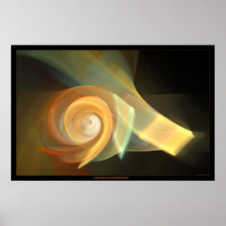 orange wallpaper no.3 poster