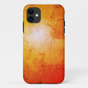 Orange Wash iPhone 11 Case