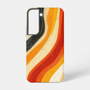Orange Wave Rush Phone Case