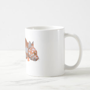 Orange-White Spotted Catfish Coffee Mug