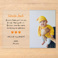 Orange Will You Be My Godfather Proposal Baptism