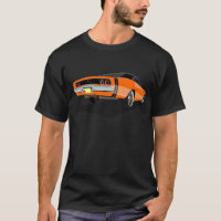 Orange with Black Stripes '68 Charger