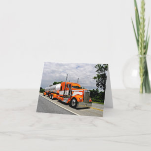 Orange Ya Jealous Kenworth Note Card