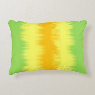 Orange Yellow Green Combo Decorative Cushion