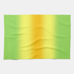 Orange Yellow Green Combo Tea Towel
