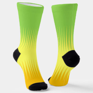 Orange Yellow Green Socks