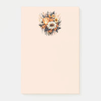 Orange Yellow Grey Flower Bouquet