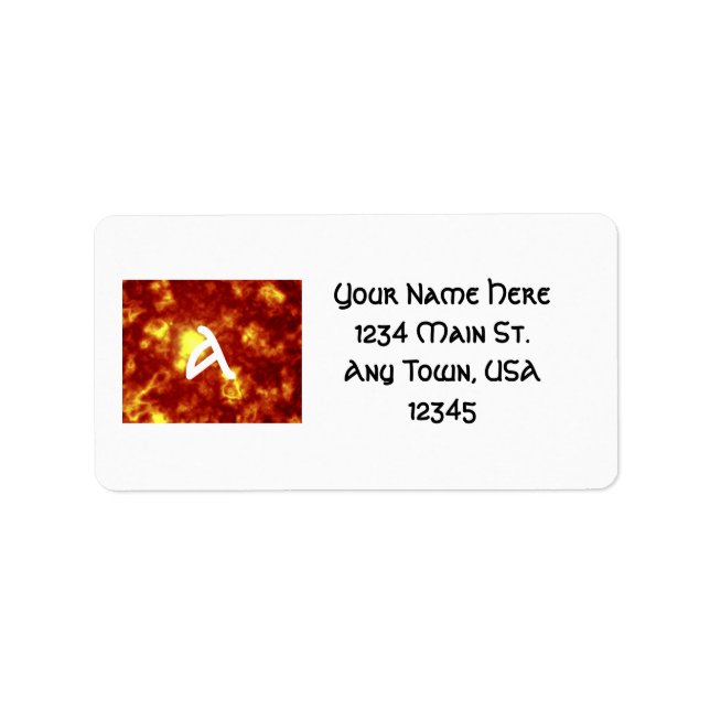 Orange & Yellow Label (Front)