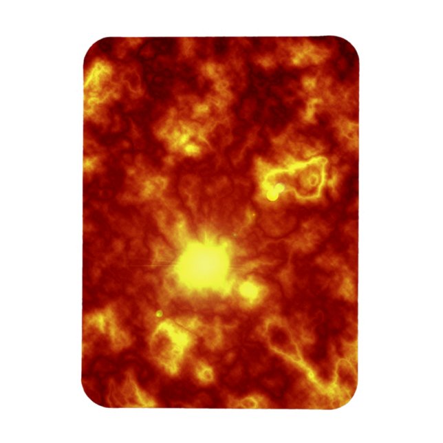 Orange & Yellow Magnet (Vertical)