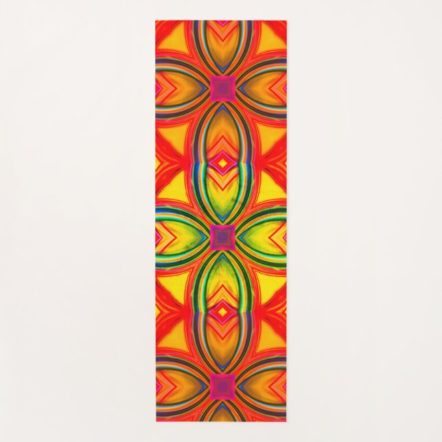 Orange Yoga Mat (Front)