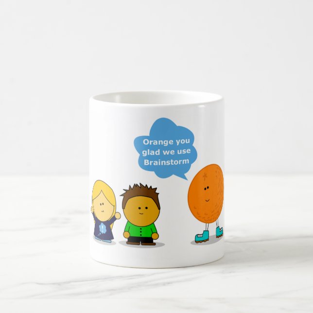 Orange You Glad Mug (Center)