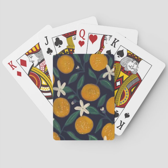 Orange You Glad Playing Cards (Back)