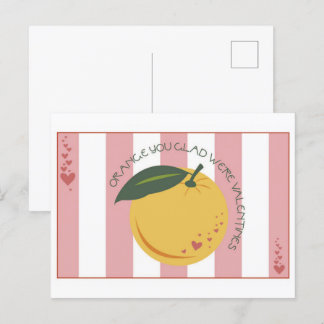 Orange You Glad Postcard