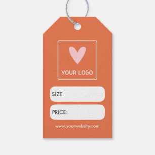Orange Your Square Logo Social Media Price Tags