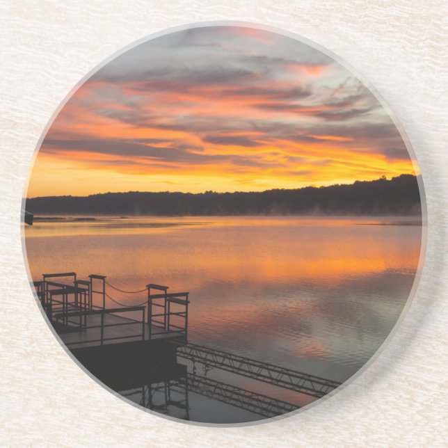 Orangelicious Morning Coaster (Front)
