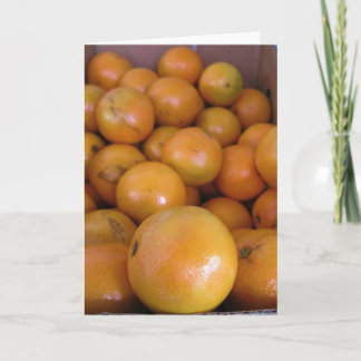 Oranges 1 card
