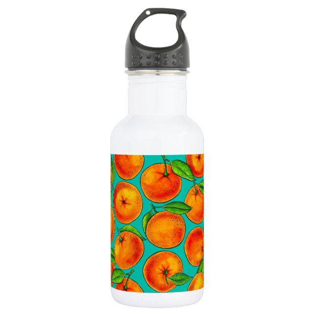 Oranges 532 Ml Water Bottle (Front)