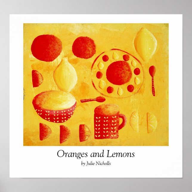 Oranges and Lemons Poster (Front)