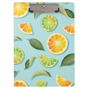 Oranges and Limes Fruit Fruit Clipboard