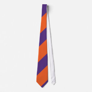 Oranges and Plums Tie