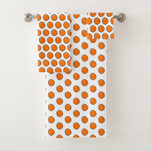 Oranges Bath Towel Set