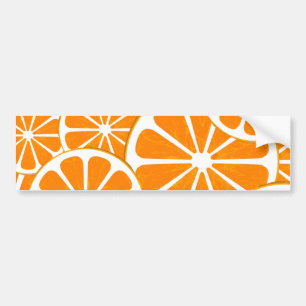 oranges. bumper sticker